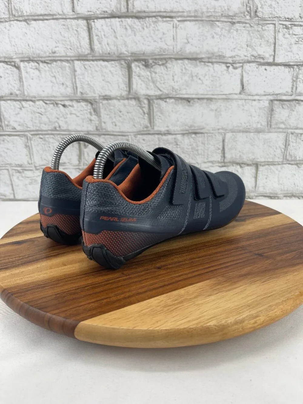 Pearl Izumi Quest Road Womens Sz. 9/40 Dark ink /Copper 3-Hook&Loop Cycling Shoe